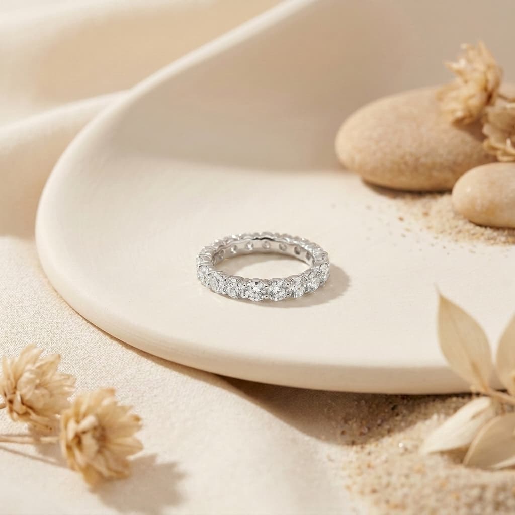Anniversary Band — Diamonds all the way around at Levit Jewelers in Massapequa Park